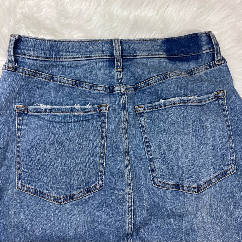 Midi denim Abercrombie skirt - Picture 5 of 6
